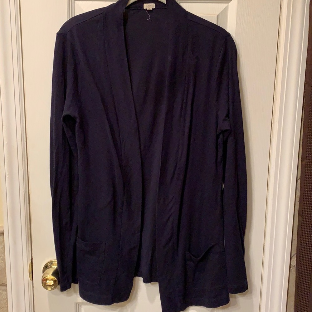 J Crew Open Front Cardigan